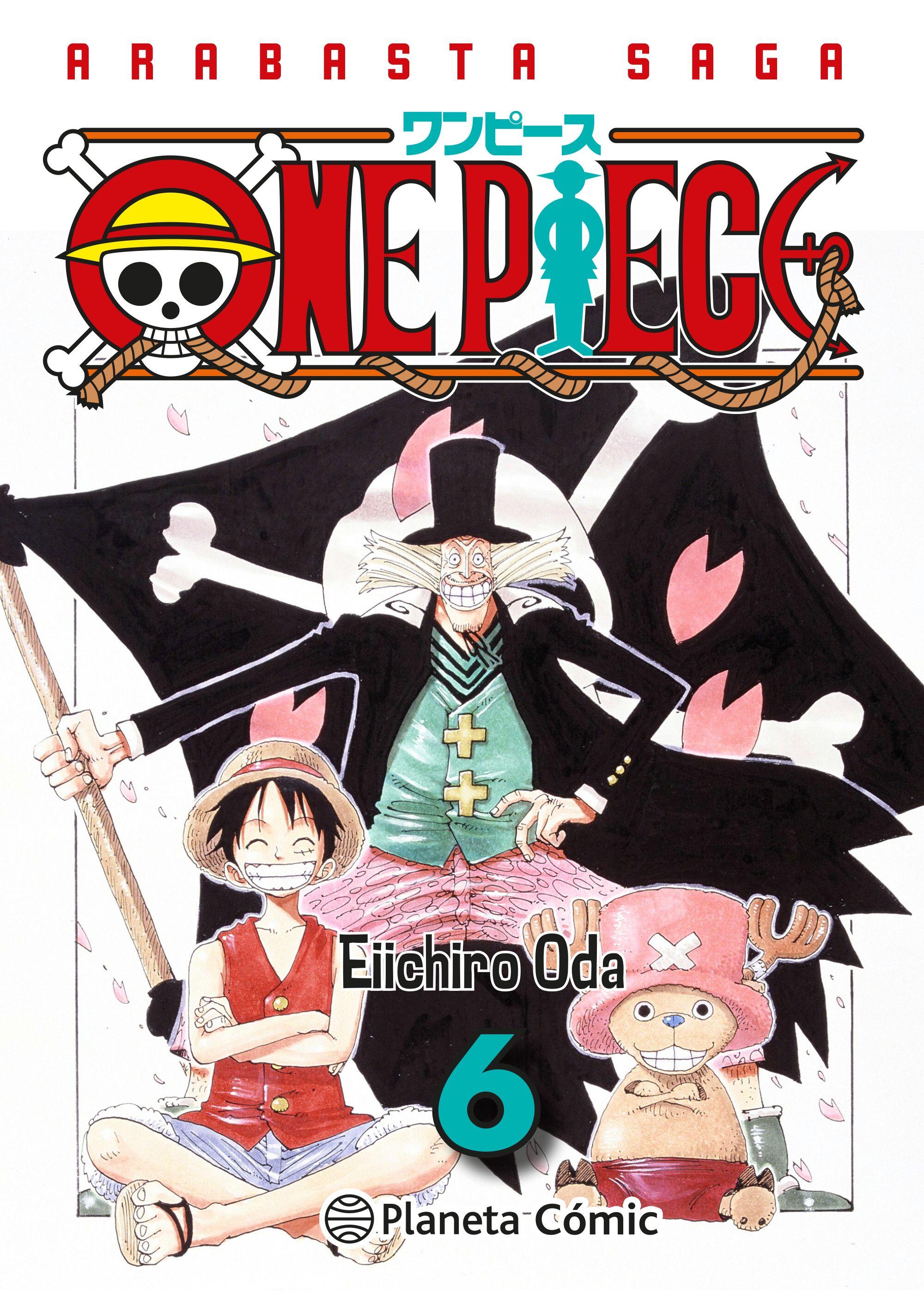 Cubierta de un tomo del manga ‘One Piece’ de la edición española